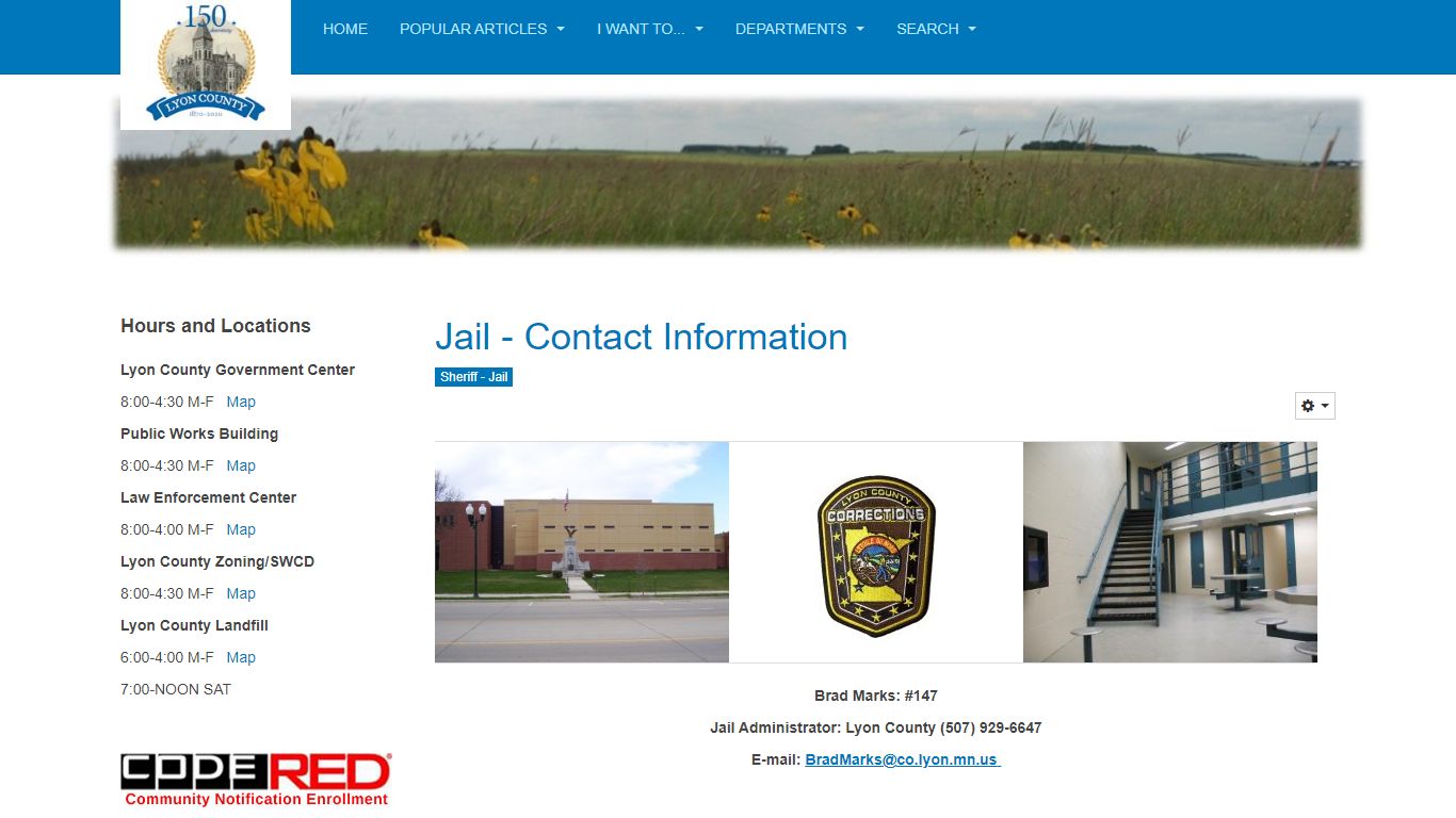 Lyon County, MN - Jail
